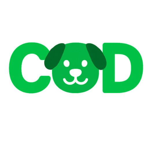Cuteness of Dogs Transparent Logo